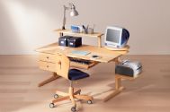una foto de Mesa de estudios